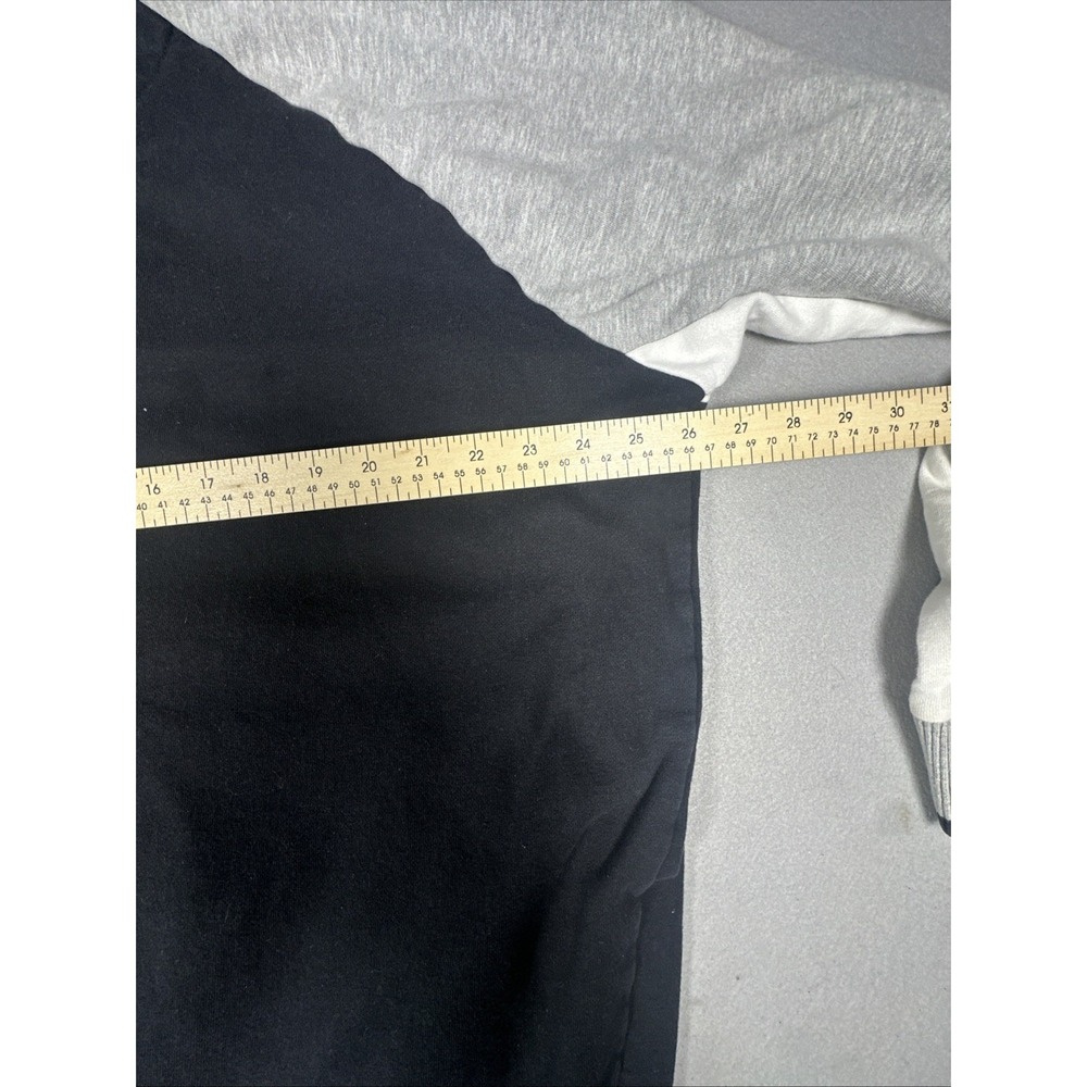 Sean John Jacket Mens 2XL Gray, Black Color Block, Full Zip-Up Logo Track - Picture 8 of 9